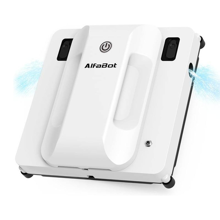 ربات شیشه‌شوی AlfaBot GLS400 | تمیزکاری هوشمند پنجره با مکش قوی